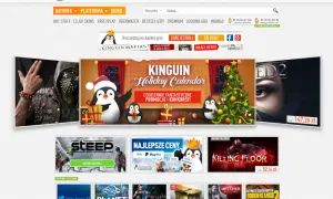 Strona Kinguin oferuje gry i promocje. Czy Kinguin jest legit? Strona wygląda na bezpieczną, z opcjami płatności i ofertami.