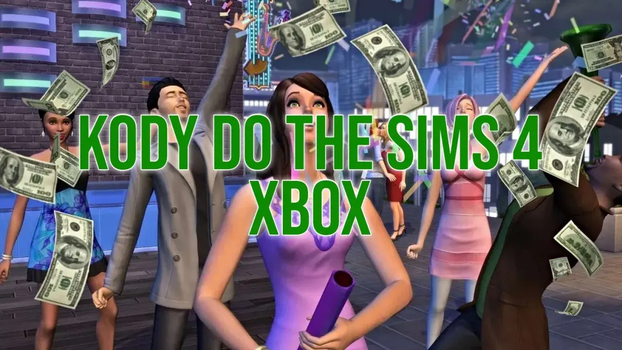 Symulacja życia w The Sims 4 na Xbox, gdzie pieniądze lecą z nieba jak z **motherlode**!