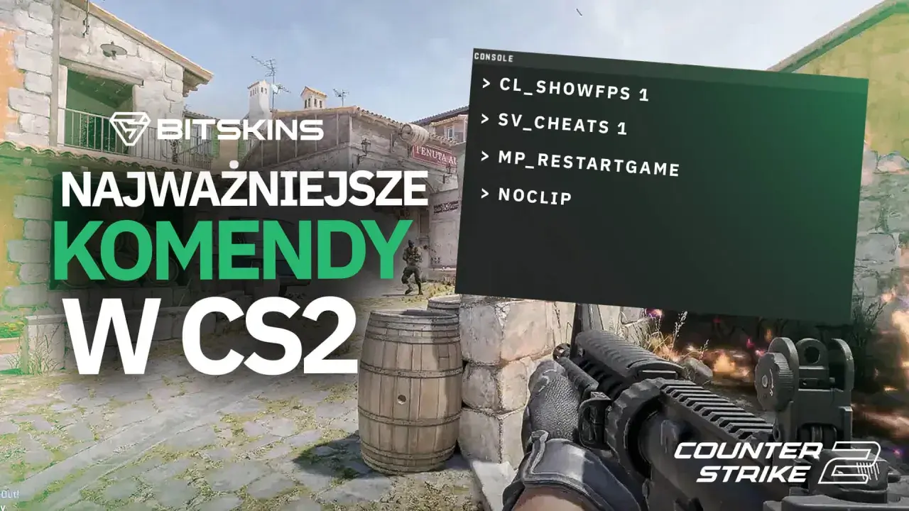 Najważniejsze komendy CS2: CL_SHOWFPS, SV_CHEATS, MP_RESTARTGAME, NOCLIP. Poznaj sekrety gry!